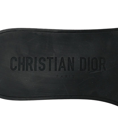 Christian Dior Calfskin Cannage Dio(r)evolution Slide Sandals 38 Black 8 of 9