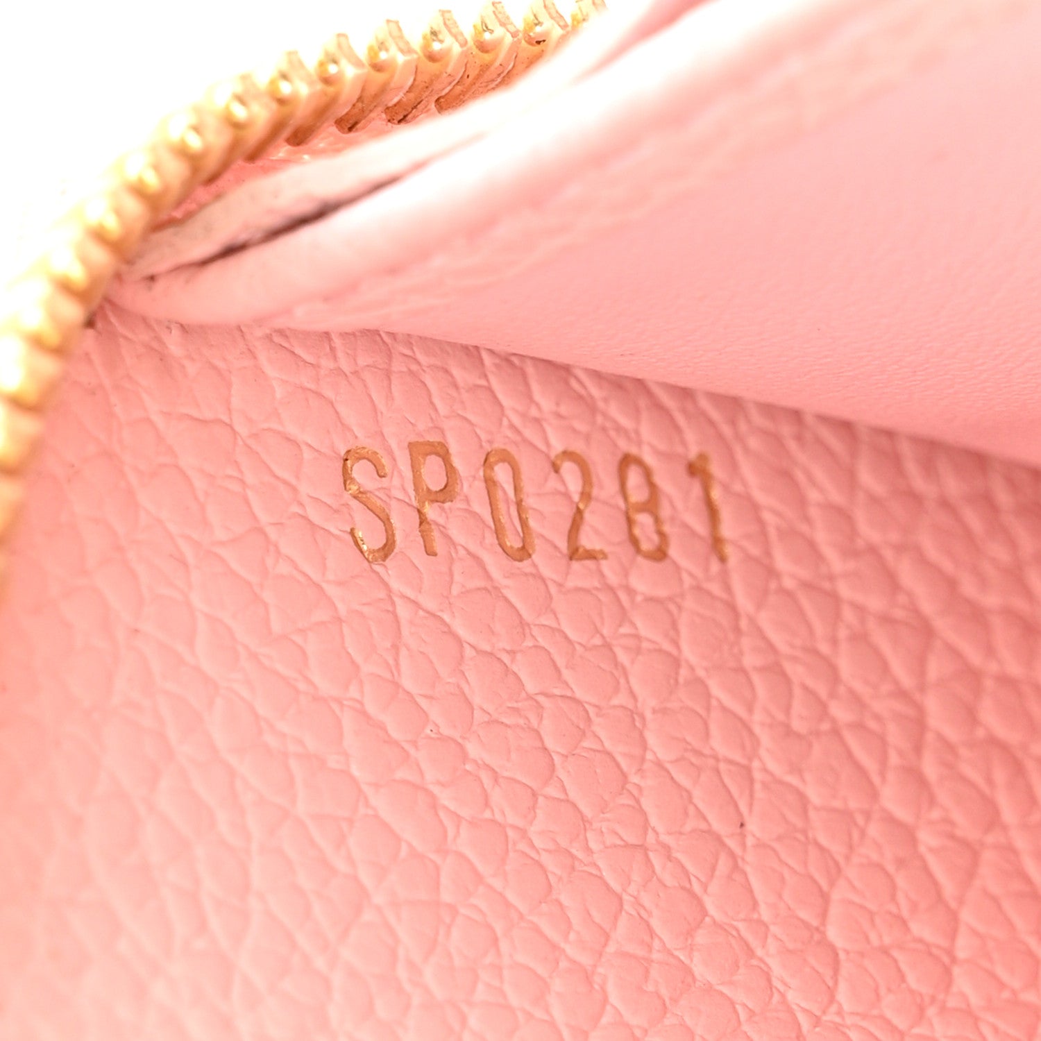 Louis Vuitton Empreinte Monogram Giant By The Pool Zippy Wallet Bouton De Rose 7 of 7
