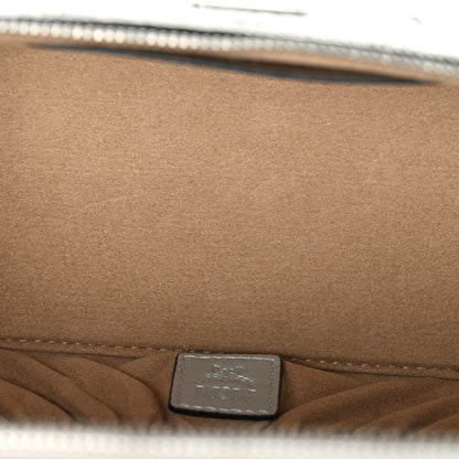 MCM Metallic Visetos Vanity Case Silver 5 of 9