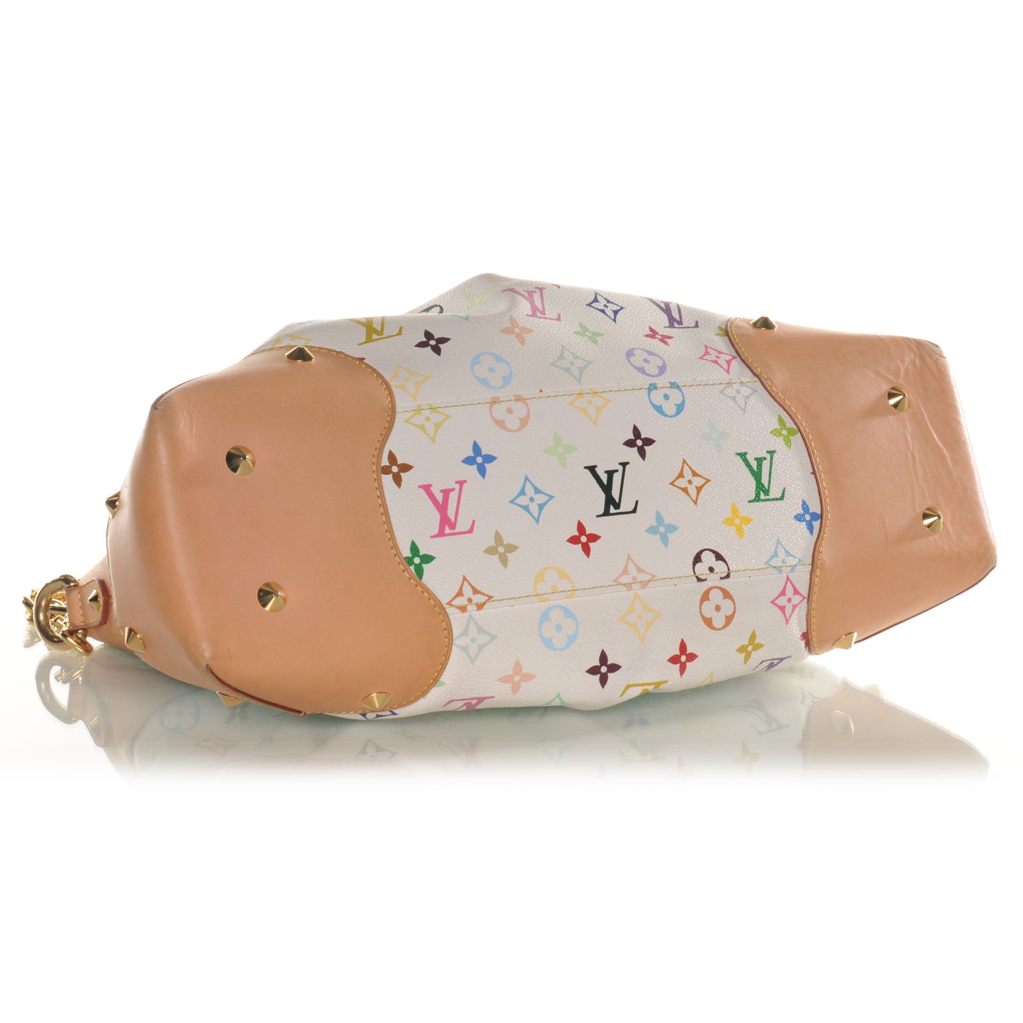 Monogram Multicolor Judy GM White