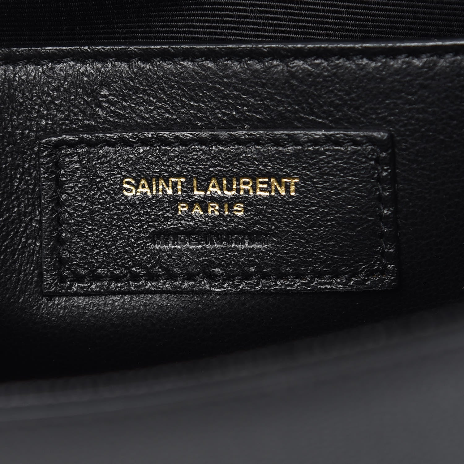 Saint Laurent Grain De Poudre Small Monogram Kate Satchel Black 7 of 9