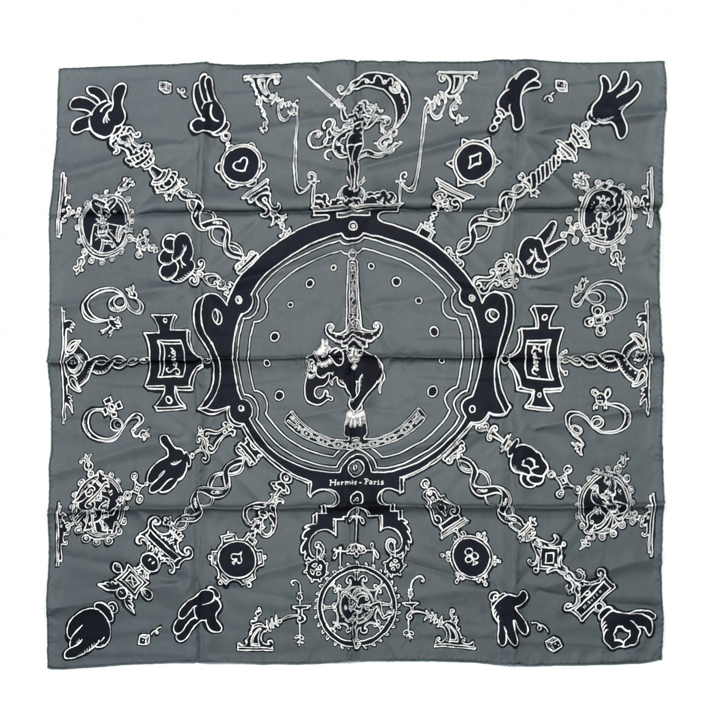 Silk Serio Ludere Scarf 90