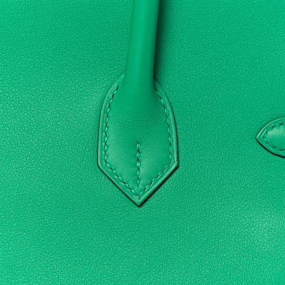 Hermes Swift Birkin 25 Menthe 10 of 35