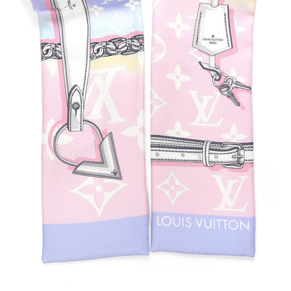 Louis Vuitton Silk Monogram Escale Confidential Bandeau Pink 2 of 4