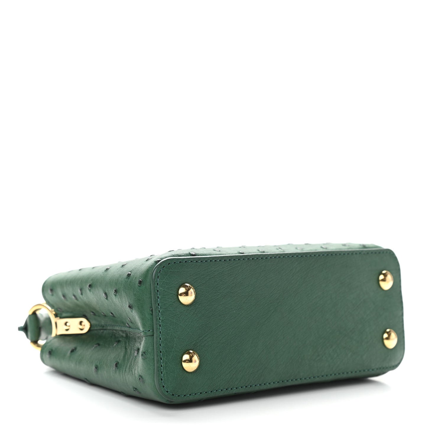 Ostrich Capucines Mini Mint