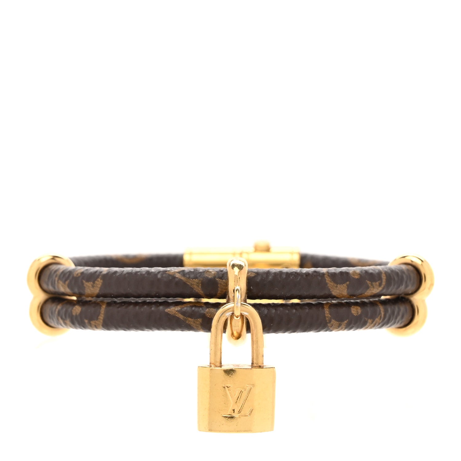 Louis Vuitton Monogram Keep It Twice Bracelet 17 1 of 5