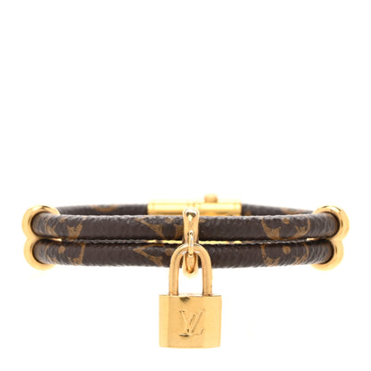 Louis Vuitton Monogram Keep It Twice Bracelet 17 1 of 5
