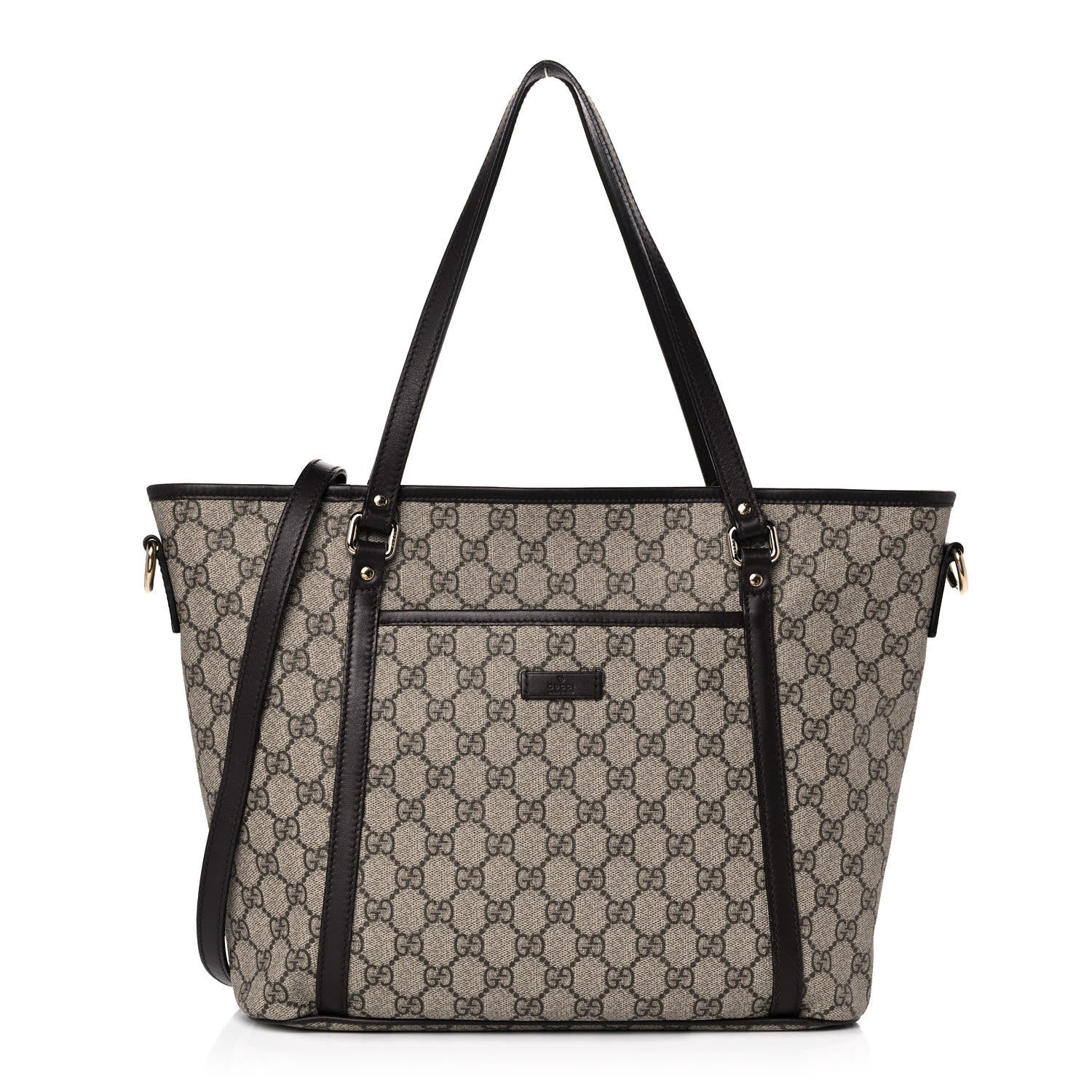 Gucci GG Supreme Monogram Medium Joy Tote Dark Brown 1 of 16