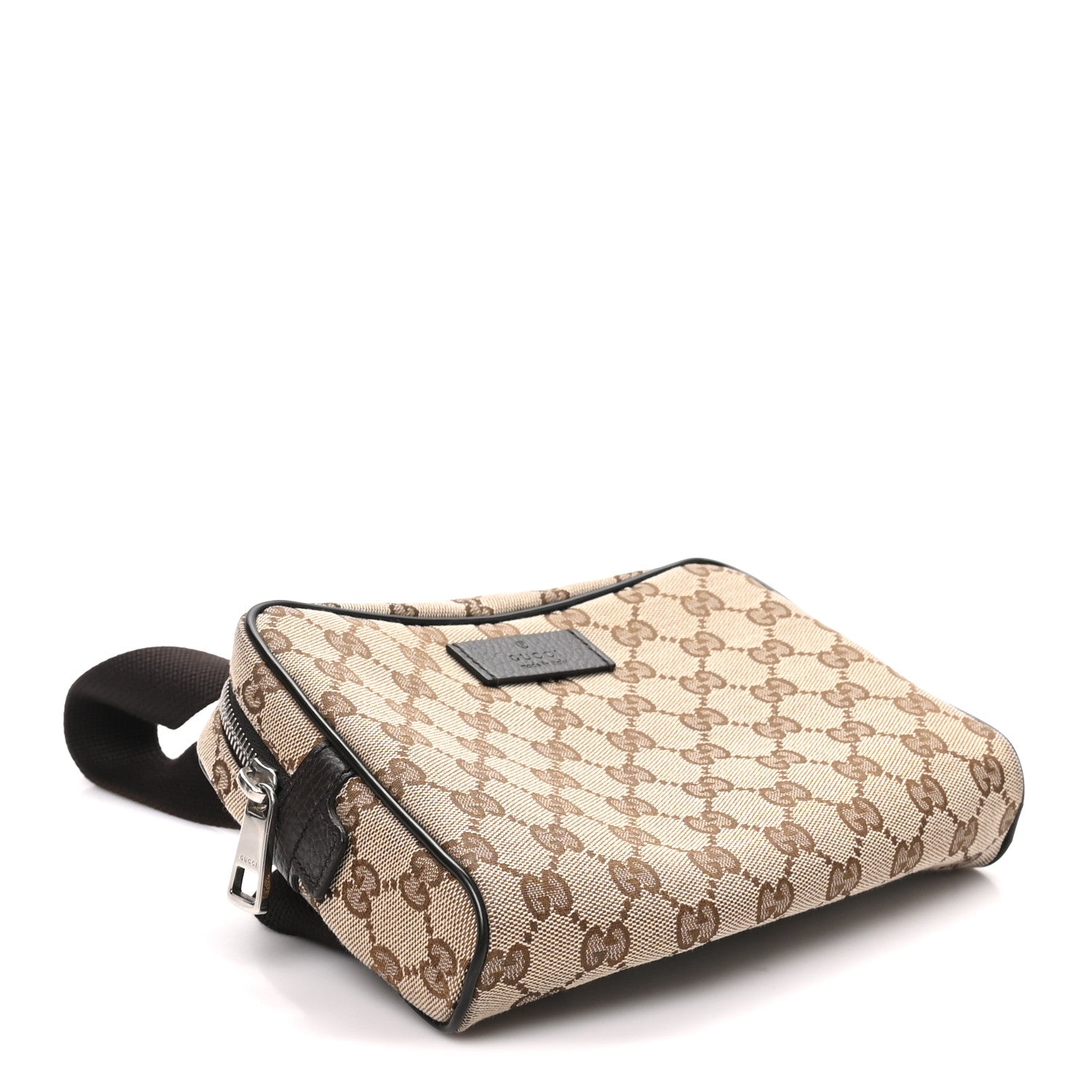 Gucci Monogram Belt Bag Dark Brown 4 of 10