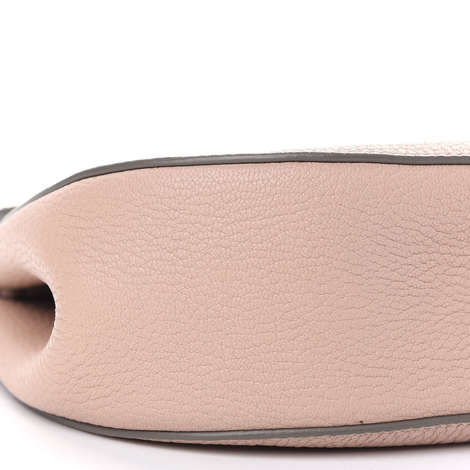 Chloe Grained Lambskin Mini Drew Shoulder Bag Cement Pink 5 of 8