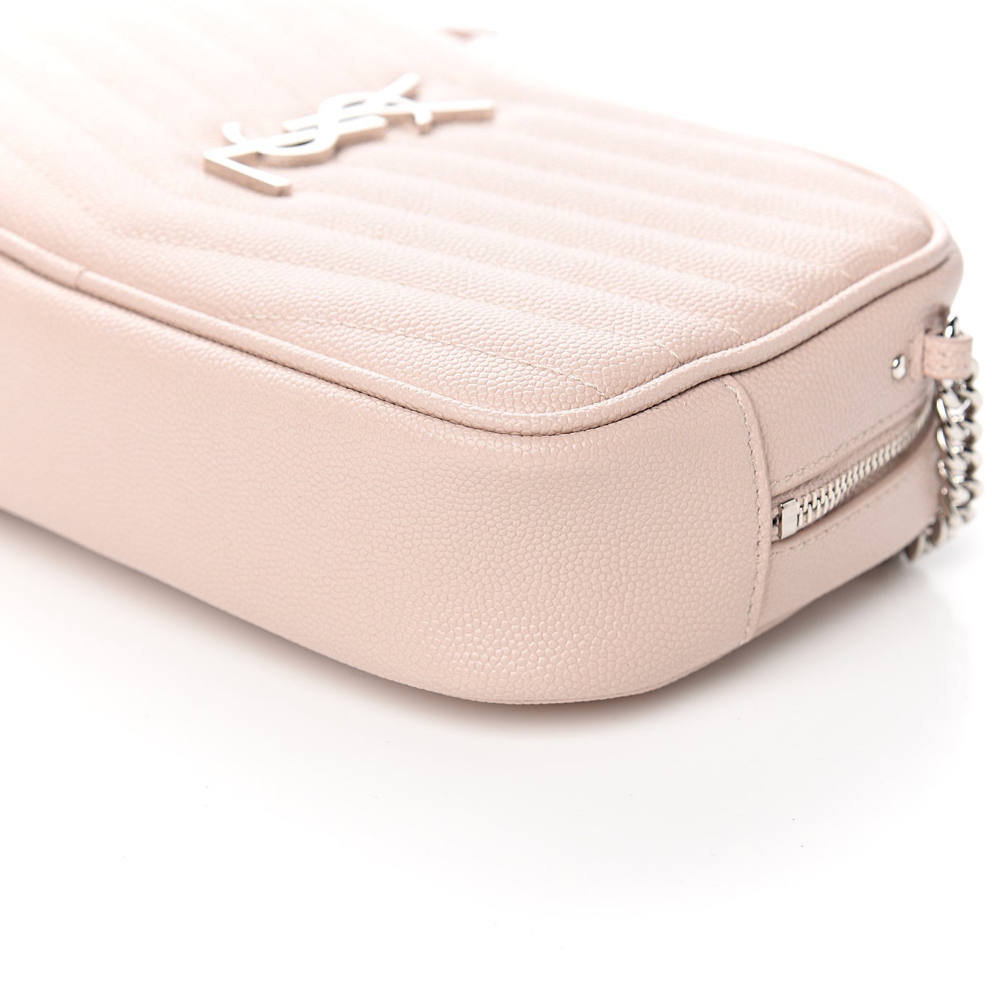 Grain De Poudre Matelasse Monogram Mini Lou Camera Bag Marble Pink