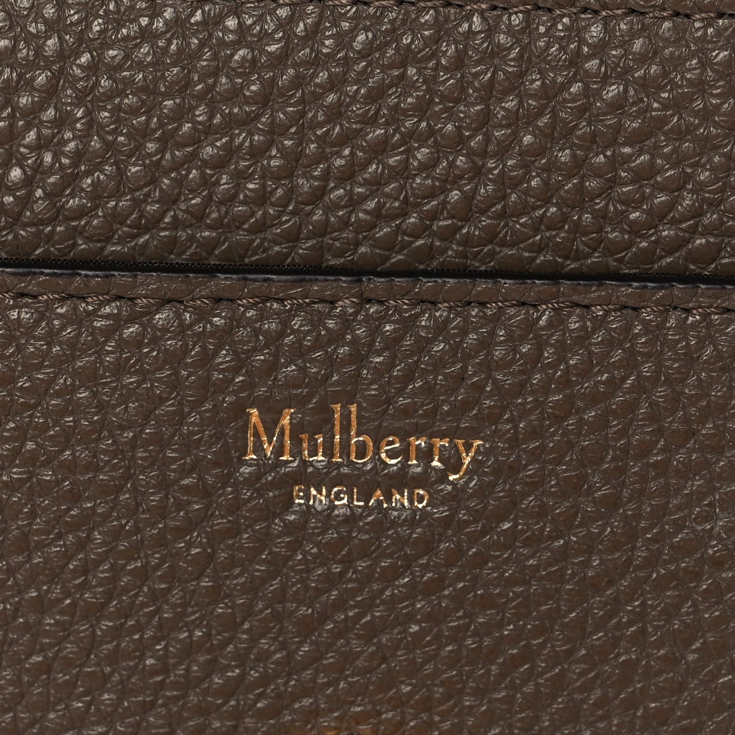 Small Classic Grain Calfskin Small Darley Clay