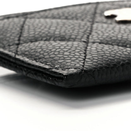 Chanel Caviar Quilted Card Holder Black 5 of 11