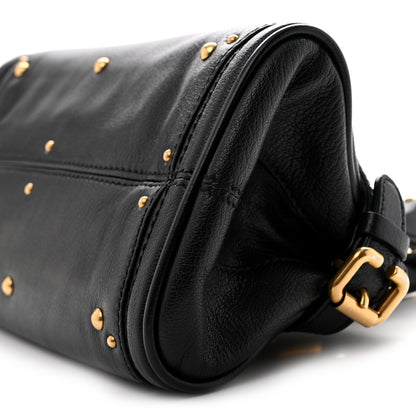 Chloe Grained Buffalo Small Paddington Black 10 of 11