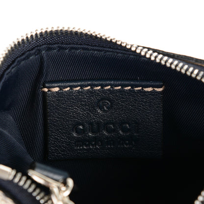 Gucci GG Supreme Monogram Key Case Beige Blue 6 of 7