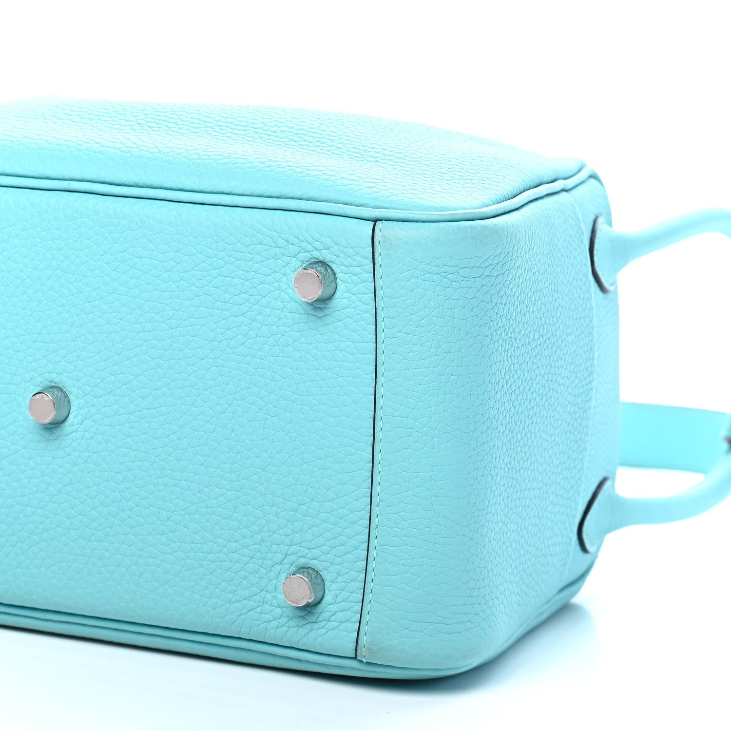 Hermes Taurillon Clemence Lindy 26 Bleu Atoll 9 of 9