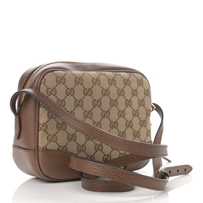 Gucci Monogram Mini Bree Messenger Bag Beige Tabacco 3 of 19