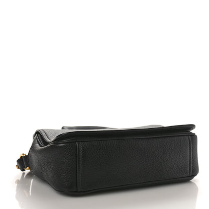 Prada Vitello Phenix Crossbody Bag Black 4 of 8