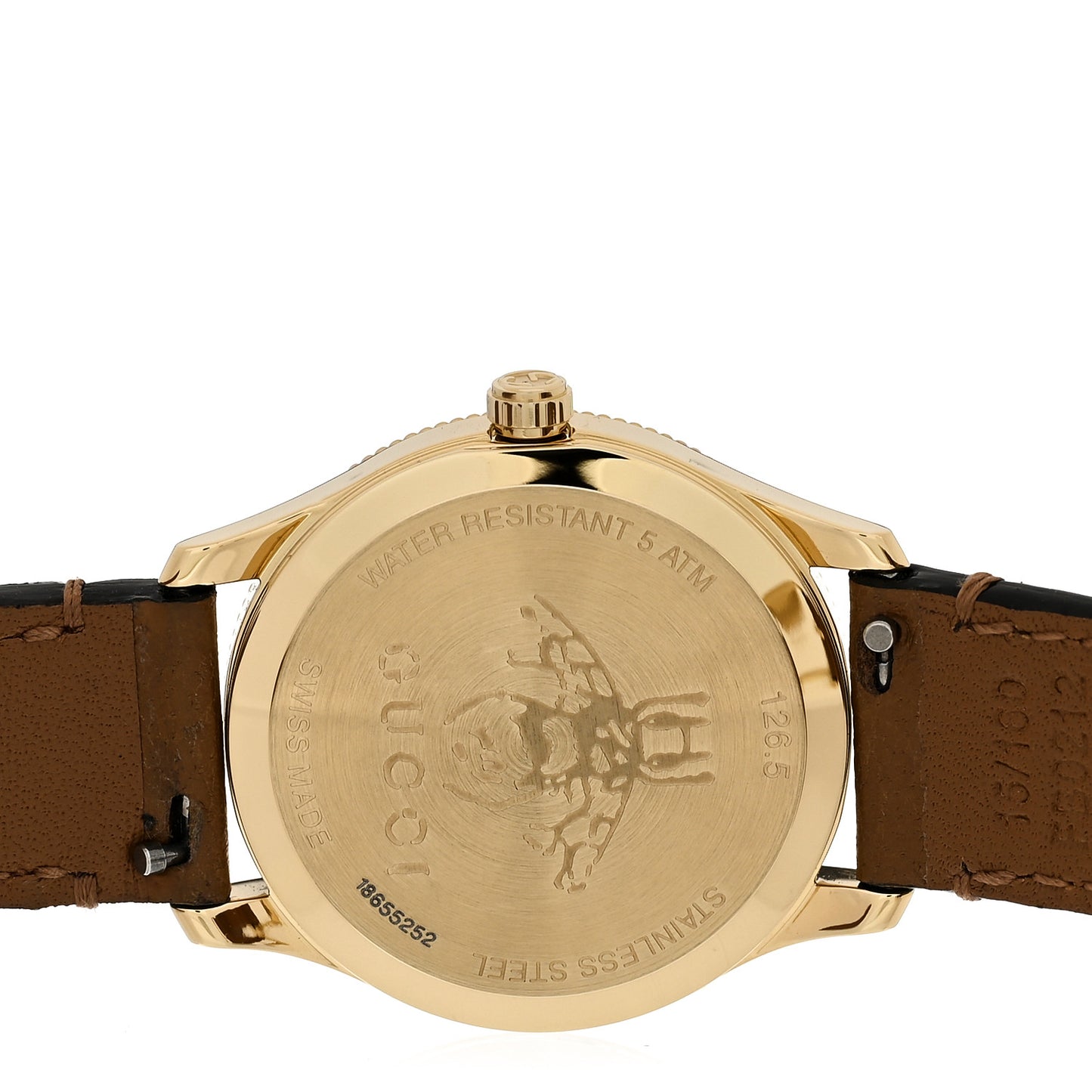 Stainless Steel Calfskin 29mm G-Timeless Bee Quartz Watch