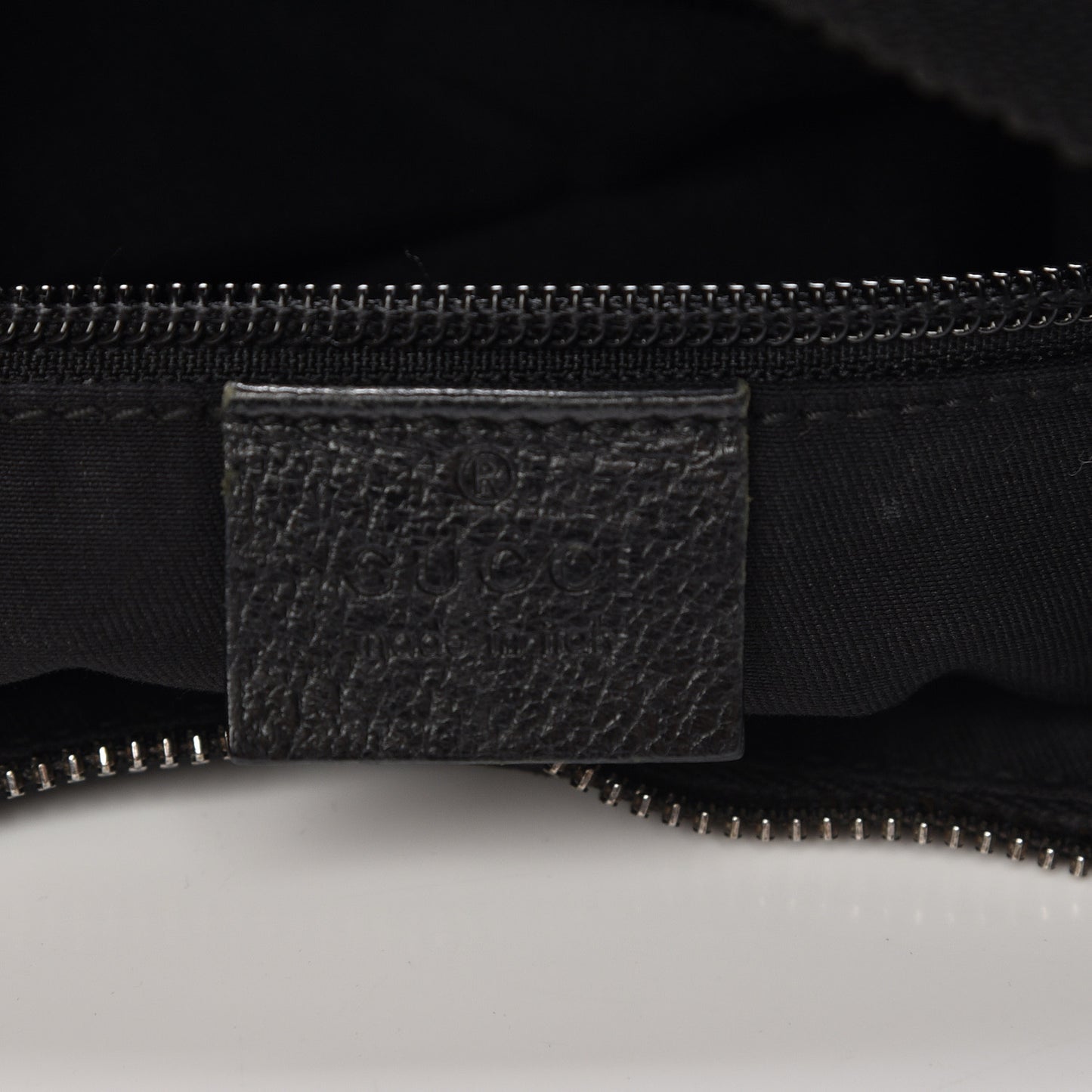 Monogram Medium Half Moon Hobo Black