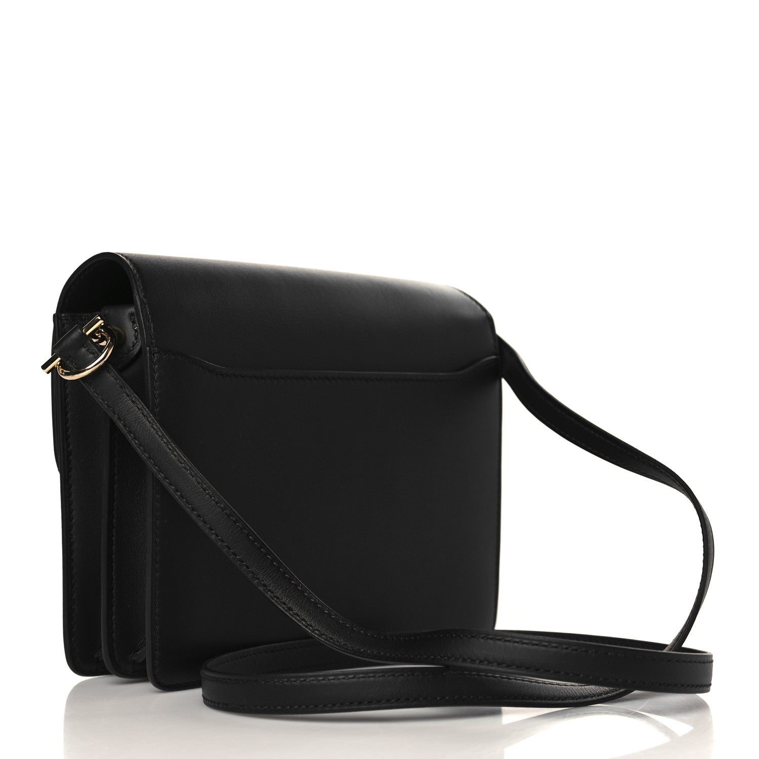 Hermes Swift Mini Sac Roulis Black 2 of 9