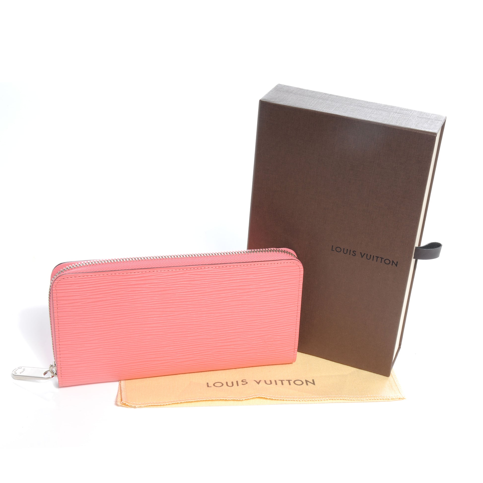 Louis Vuitton Epi Zippy Wallet Corail 5 of 9