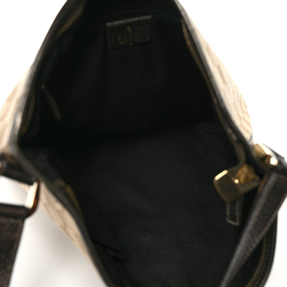 Gucci Monogram Abbey Messenger Bag Pewter 5 of 12