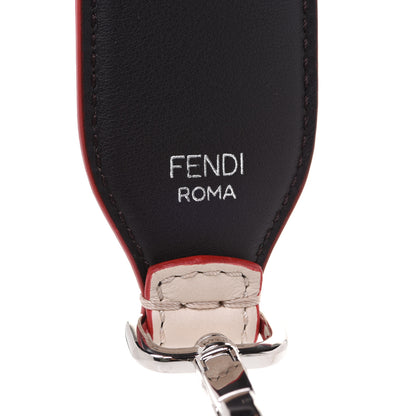 Fendi Vitello Dolce Fun Fair Metal Studded Strap You Camelia Multicolor 5 of 6