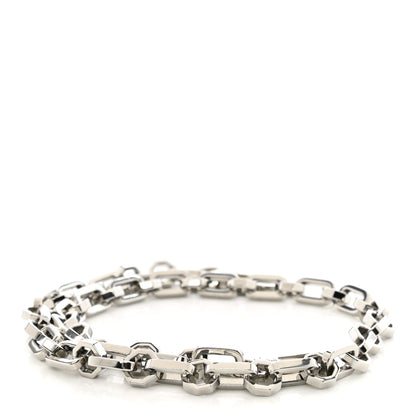 Louis Vuitton Metal Dauphine Chain Long Shoulder Strap Silver 2 of 4