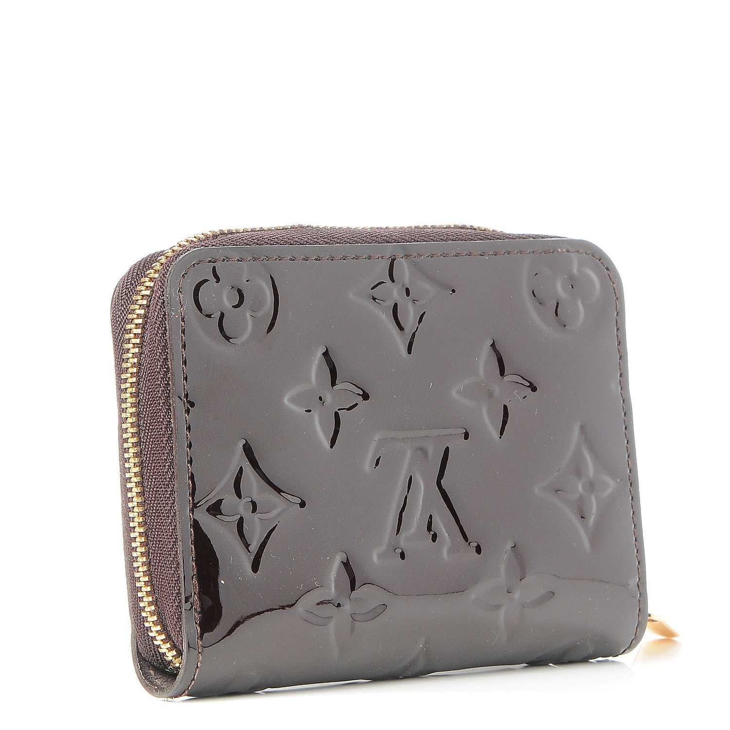 Louis Vuitton Vernis Zippy Coin Purse Wallet Amarante 3 of 8