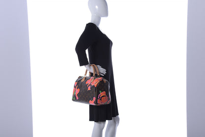 Louis Vuitton Monogram Roses Speedy 30 3 of 14