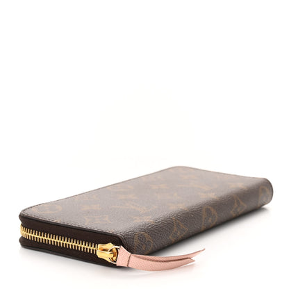 Louis Vuitton Monogram Clemence Wallet Rose Ballerine 4 of 11