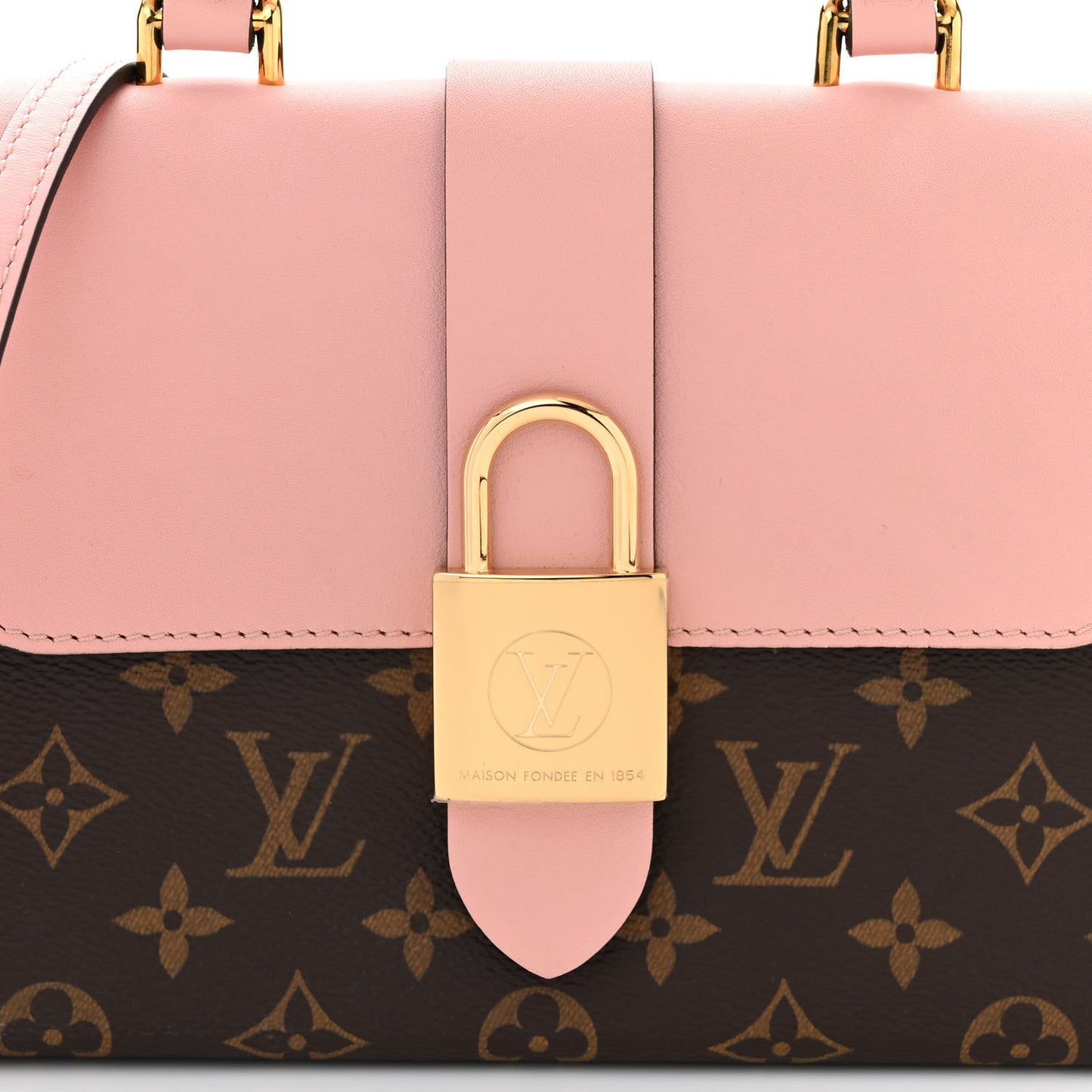 Monogram Locky BB Rose Poudre