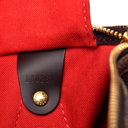 Louis Vuitton Damier Ebene Speedy Bandouliere 25 7 of 10