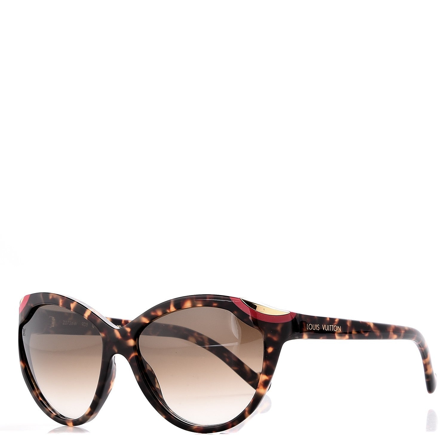 Louis Vuitton Ivy Cat Sunglasses Z0736W Tortoise 1 of 7