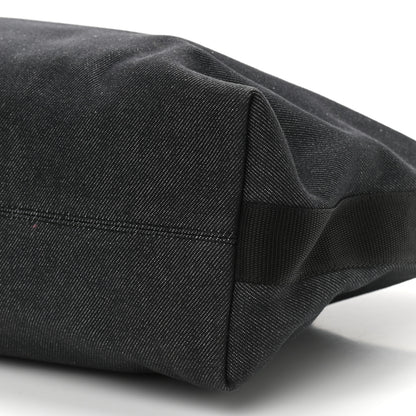 Gucci Denim Guccissima Tote Black 6 of 11