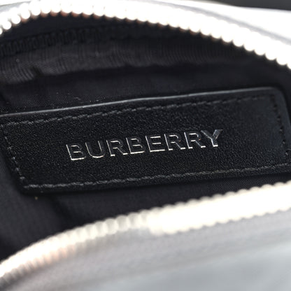 Burberry Econyl Logo Print Small Cannon Bum Bag Charcoal Grey 6 of 9