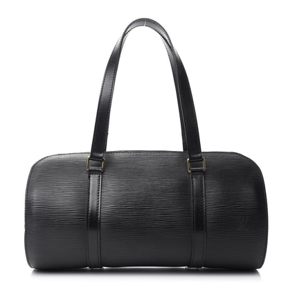 Louis Vuitton Epi Soufflot Black 3 of 11