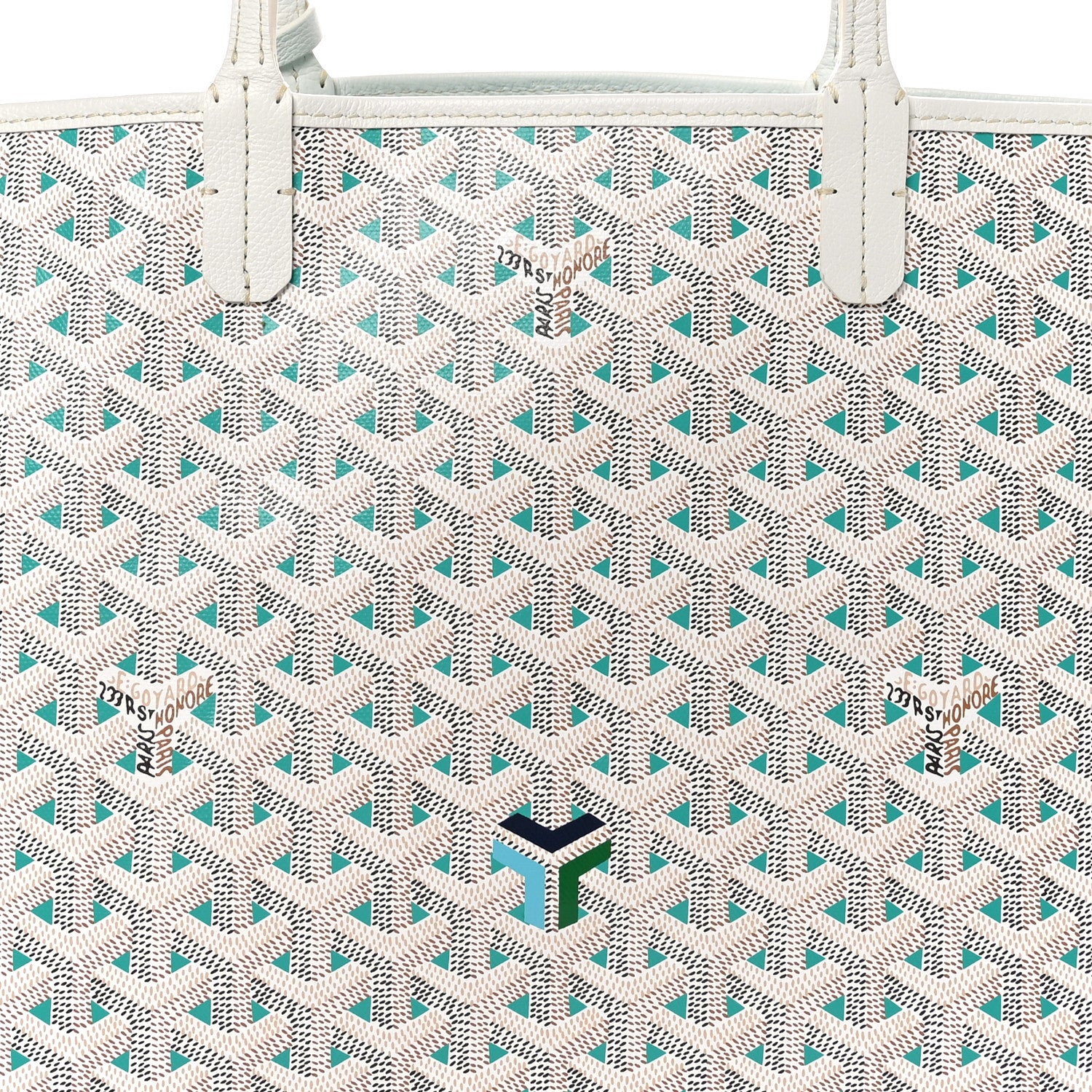Goyard Goyardine Saint Louis Claire Voie PM White Opaline 6 of 10