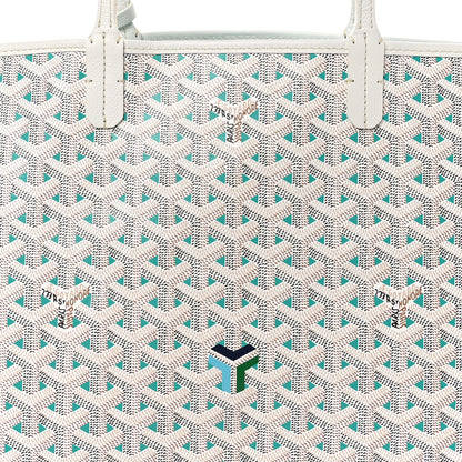 Goyard Goyardine Saint Louis Claire Voie PM White Opaline 6 of 10