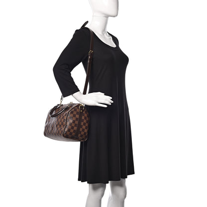 Louis Vuitton Damier Ebene Speedy Bandouliere 25 2 of 10