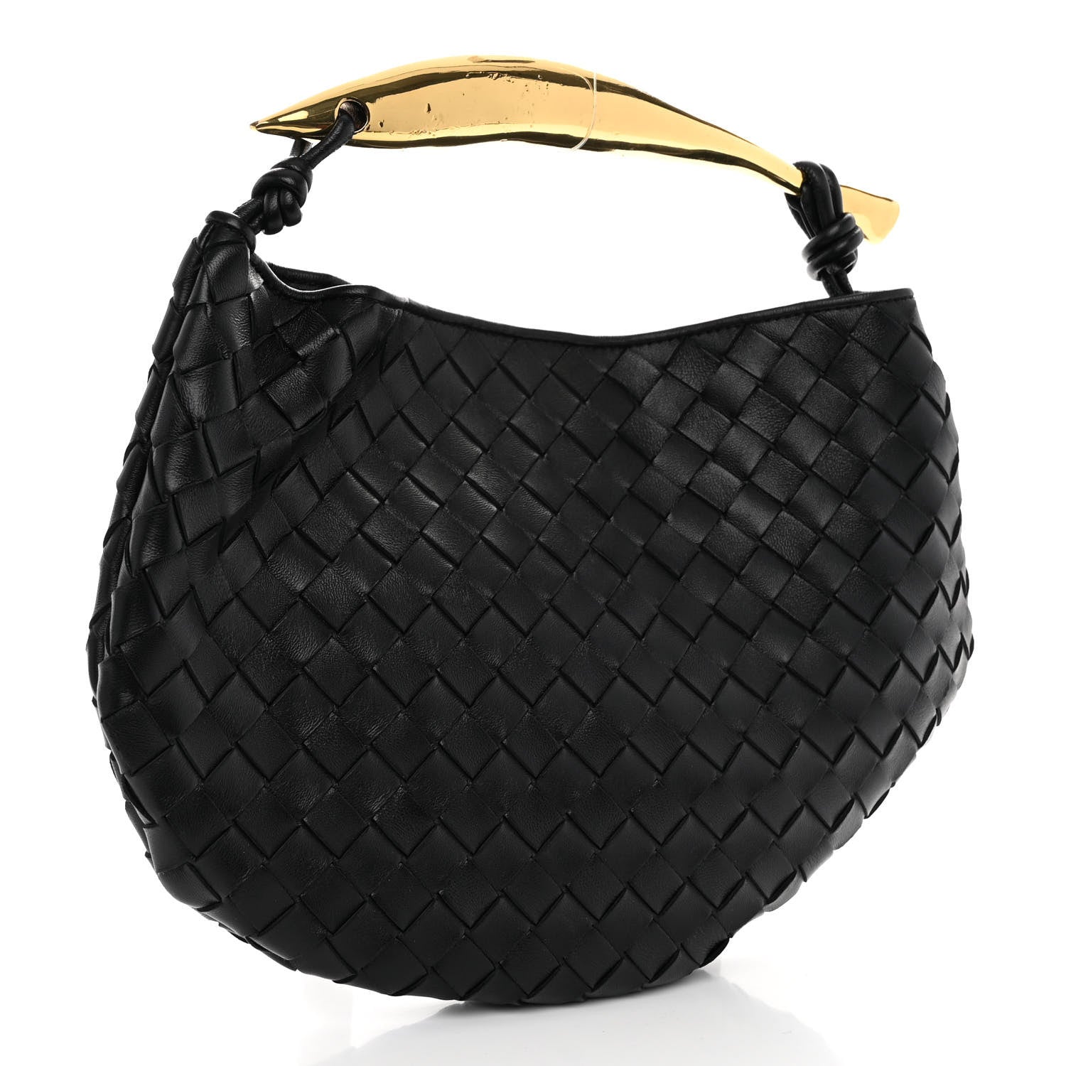 Bottega Veneta Nappa Intrecciato Sardine Bag Black 3 of 9