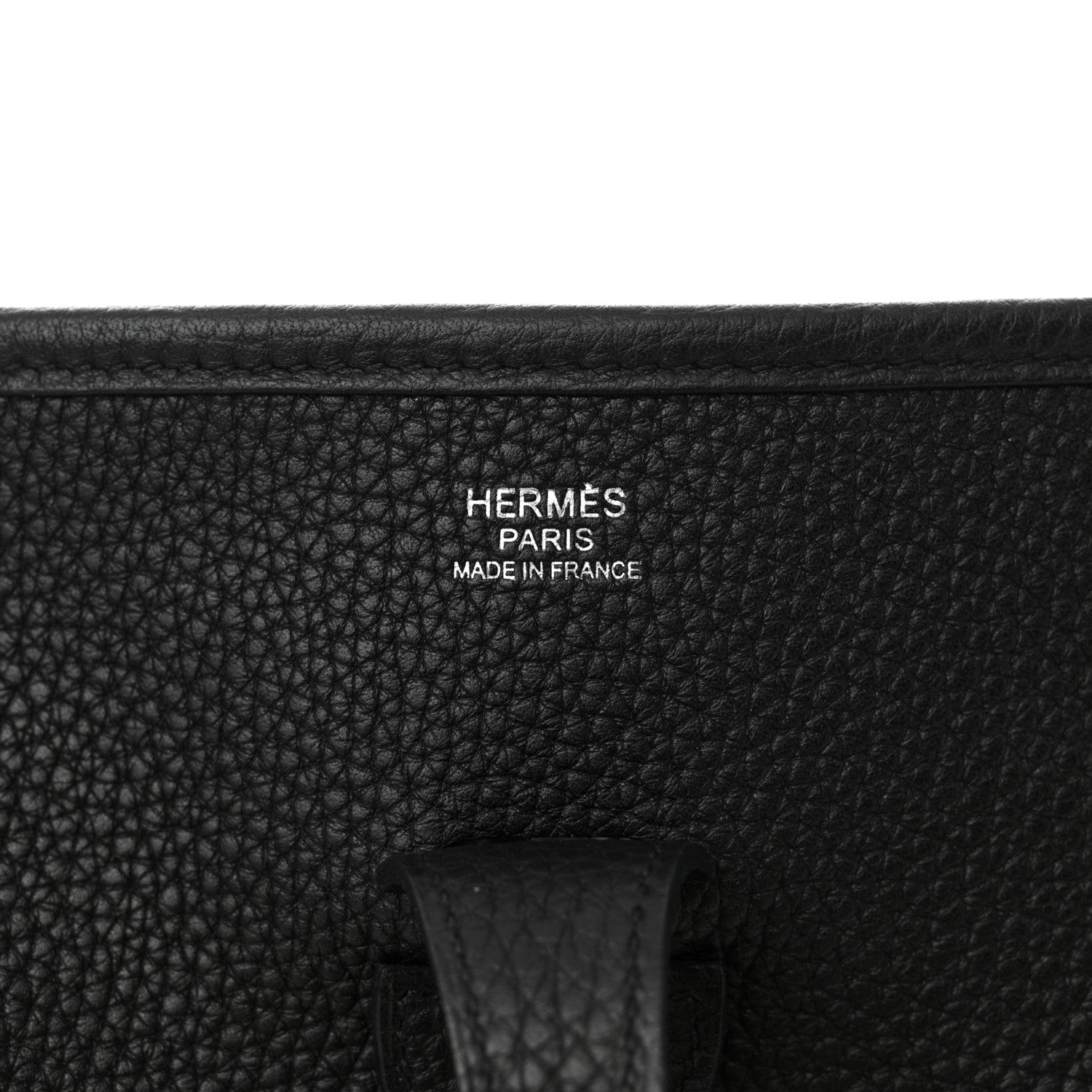 Hermes Taurillon Clemence Evelyne III PM Black 6 of 11