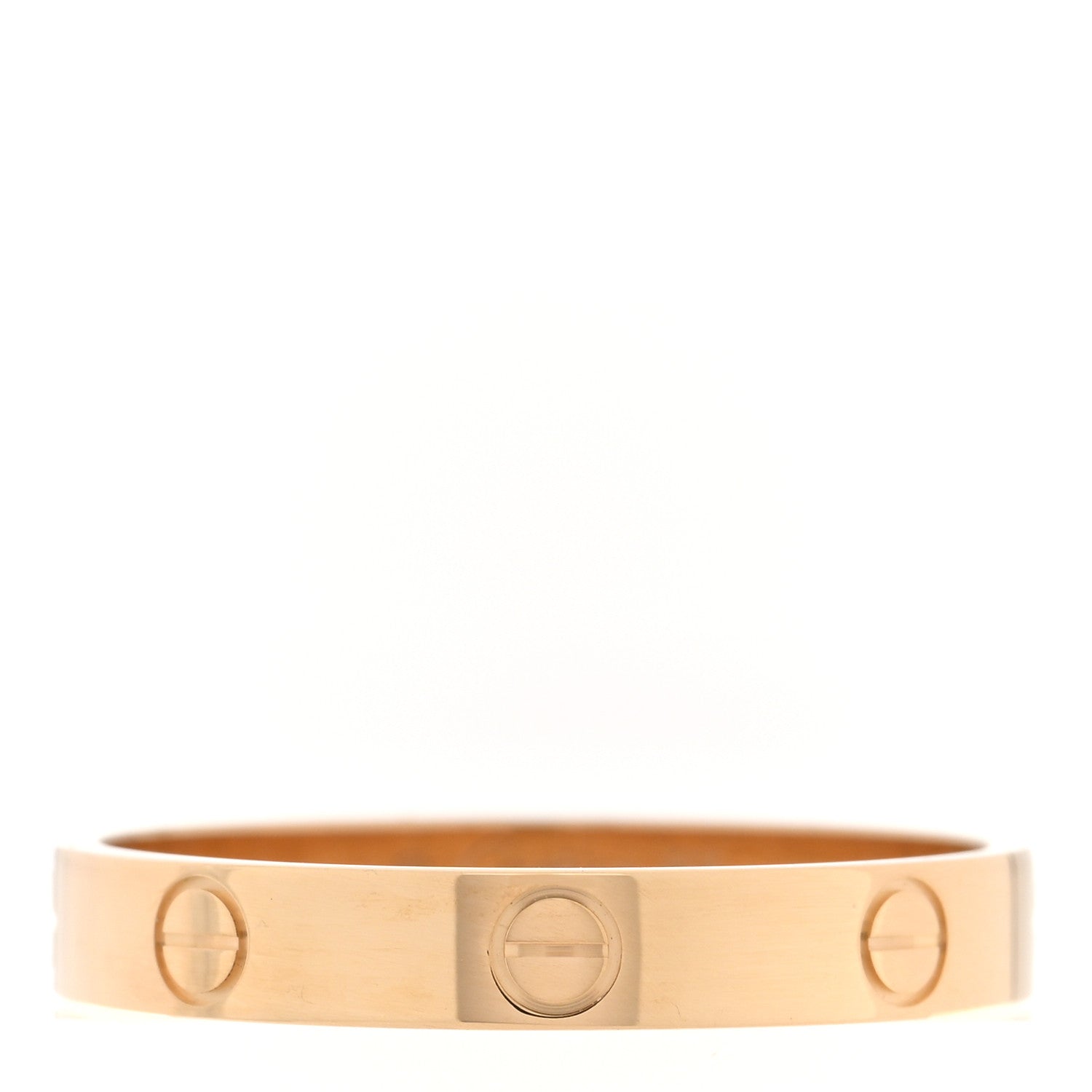 Cartier 18K Yellow Gold 3.5mm LOVE Wedding Band Ring 63 10.25 1 of 5