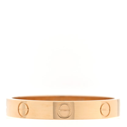 Cartier 18K Yellow Gold 3.5mm LOVE Wedding Band Ring 63 10.25 1 of 5
