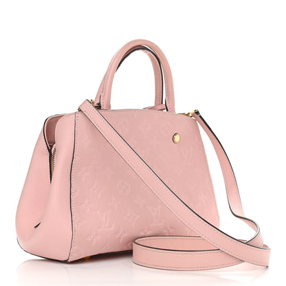 Louis Vuitton Empreinte Montaigne BB Rose Poudre 3 of 11