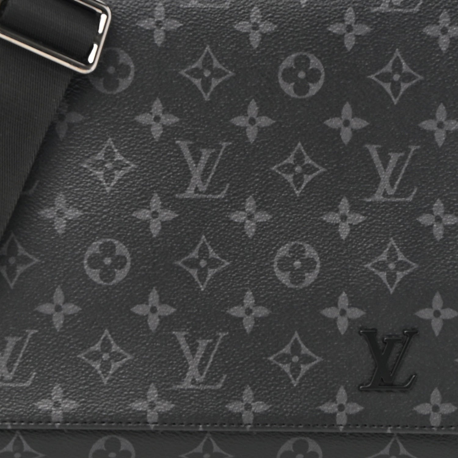 Louis Vuitton Monogram Eclipse District PM Black 7 of 9