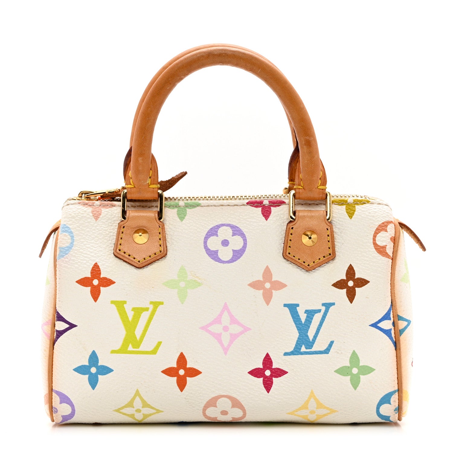 Louis Vuitton Monogram Multicolor Mini Sac HL Speedy White 1 of 9