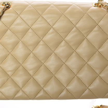 Chanel Lambskin Quilted Envelope Flap Beige 4 of 10