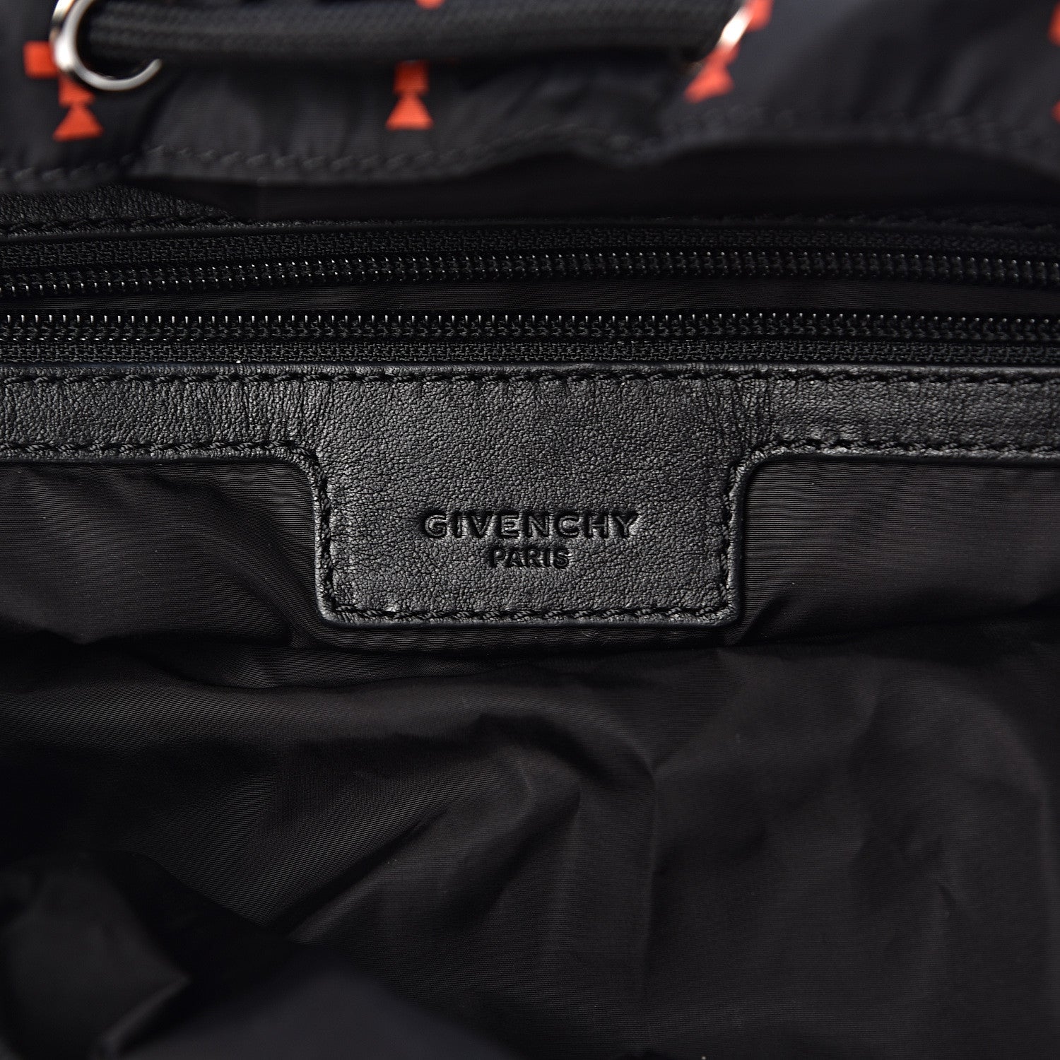 Givenchy Nylon Totem Printed Backpack Black 6 of 9